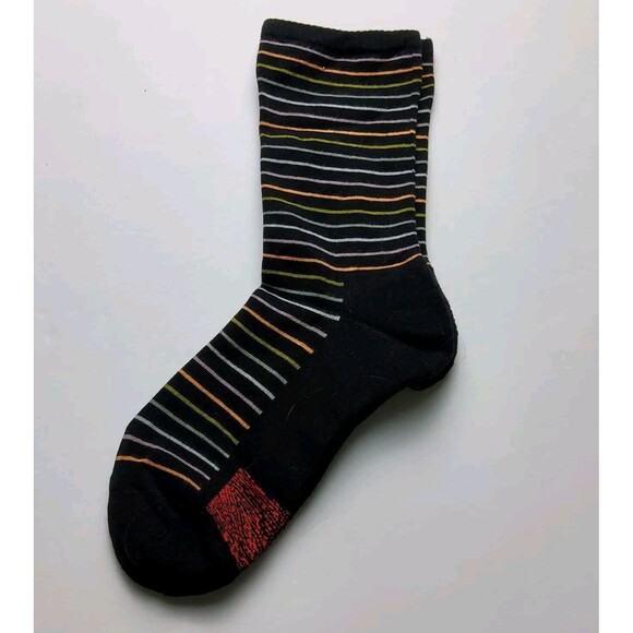 Voxx Life Stasis Neuro Socks Wellness Crew Stripes Size M (Wo 7.5-11, M 6-9) - Picture 2 of 3